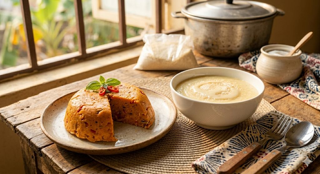 Blending and seasoning the moimoi